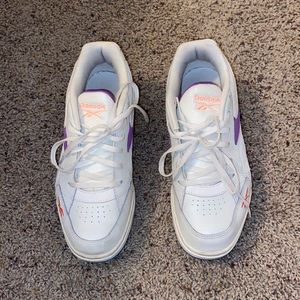 Retro Reebok sneakers.